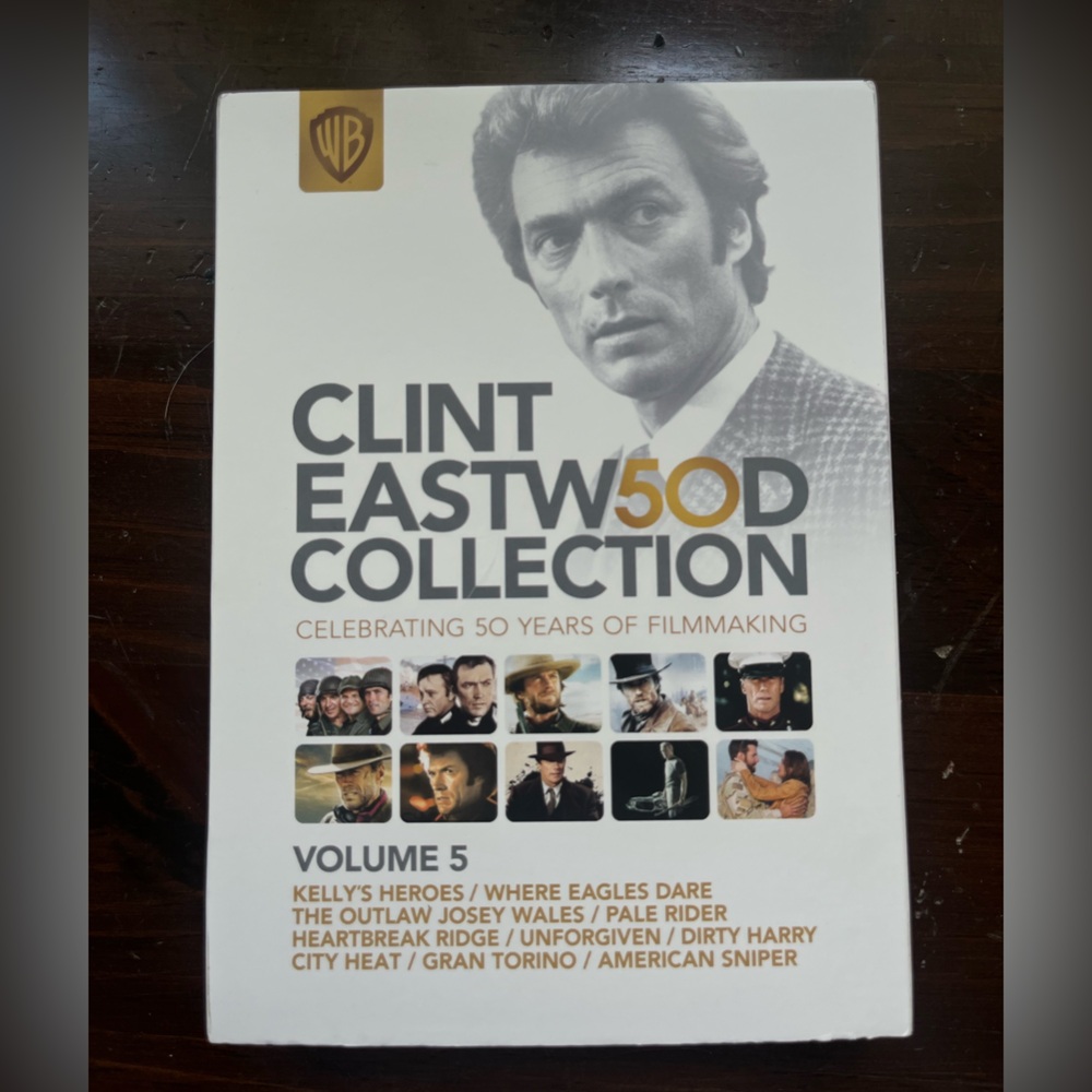 Warner Bros. Clint Eastwood Film Collection - Black and Gold